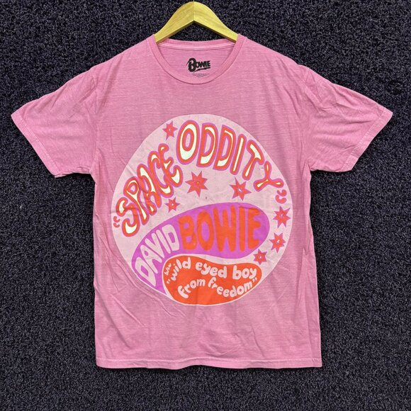 David Bowie Space Oddity Wild Eye Boy from Freedom T-Shirt M - Picture 1 of 4